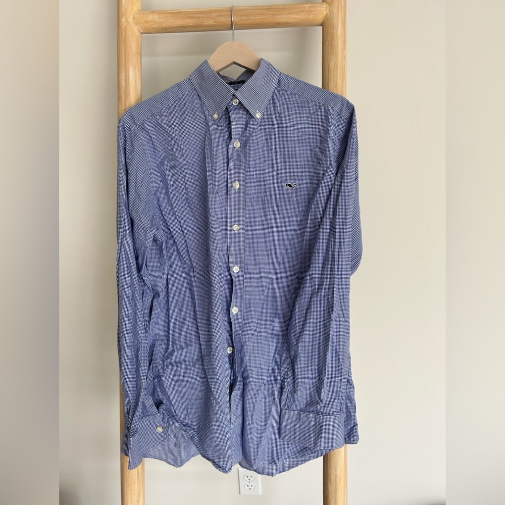 Vineyard Vines Men’s Slim Fit Whale shirt Medium